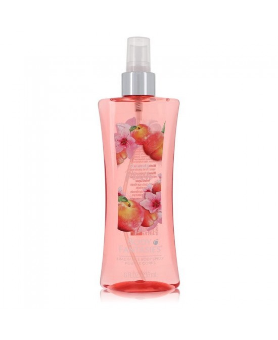 Body Fantasies Signature Sugar Peach by Parfums De Coeur Body Spray 8 oz (Women)