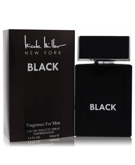 Nicole Miller Black by Nicole Miller Eau De Toilette Spray 3.4 oz (Men)