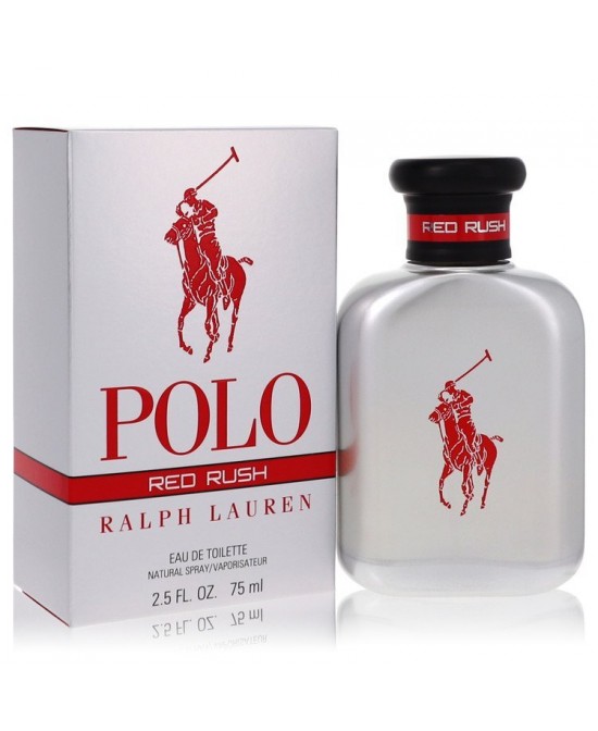 Polo Red Rush by Ralph Lauren Eau De Toilette Spray 2.5 oz (Men)