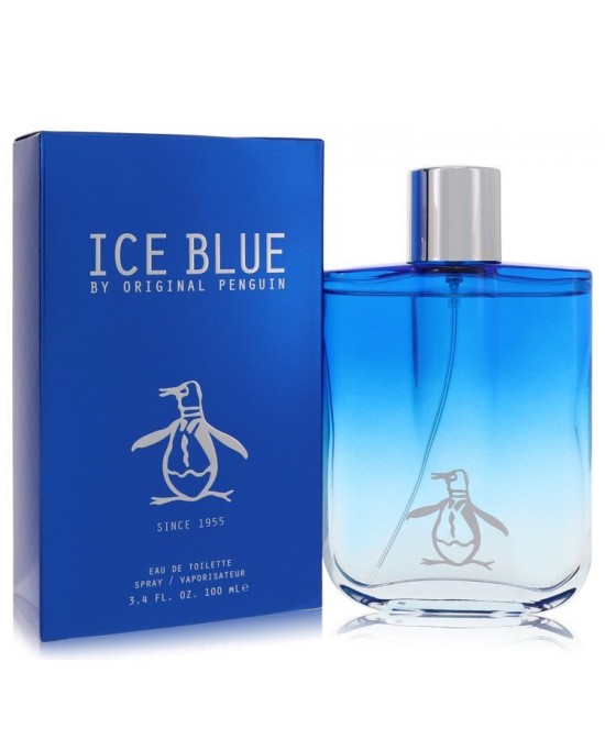 Original Penguin Ice Blue by Original Penguin Eau De Toilette Spray 3.4 oz (Men)