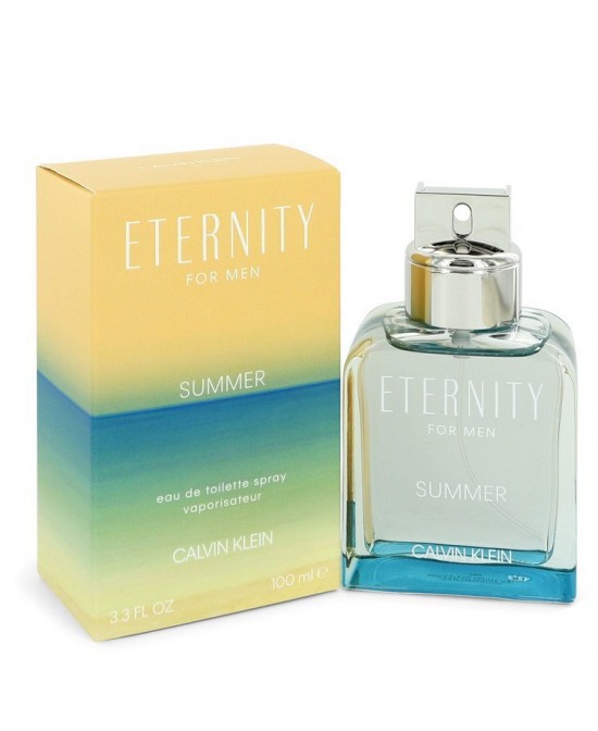 Eternity Summer by Calvin Klein Eau De Toilette Spray (2019) 3.3 oz (Men)