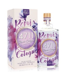 4711 Remix Lavender by 4711 Eau De Cologne Spray (Unisex) 5.1 oz (Men)