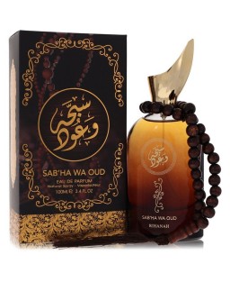 Sabha Wa Oud by Rihanah Eau De Parfum Spray (Unisex) 3.4 oz (Men)
