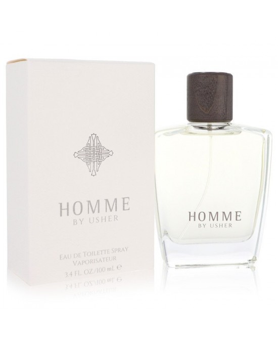 Usher Homme by Usher Eau De Toilette Spray 3.4 oz (Men) Usher Homme by Usher Eau De Toilette Spray 3.4 oz (Men)