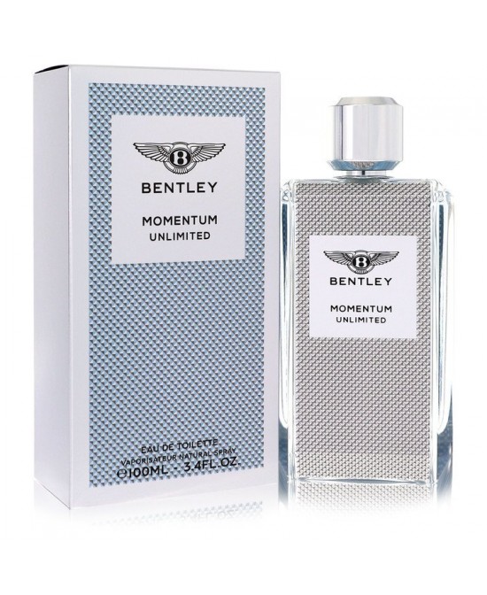 Bentley Momentum Unlimited by Bentley Eau De Toilette Spray 3.4 oz (Men)