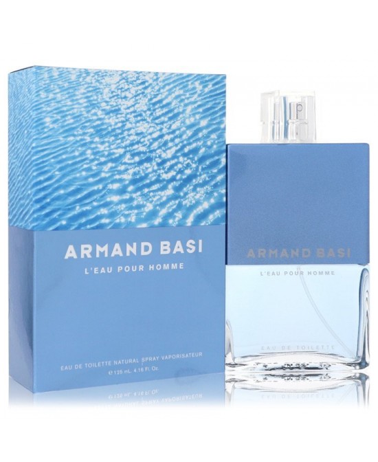 Armand Basi L'eau Pour Homme by Armand Basi Eau De Toilette Spray 4.2 oz (Men)