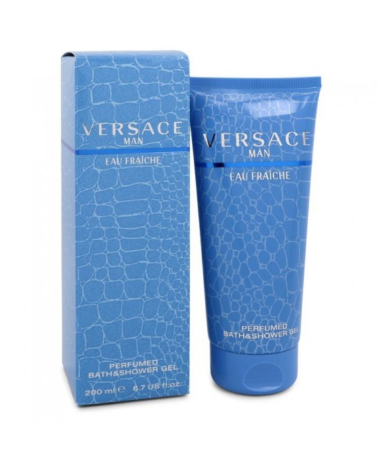 Versace Man by Versace Eau Fraiche Shower Gel 6.7 oz (Men)