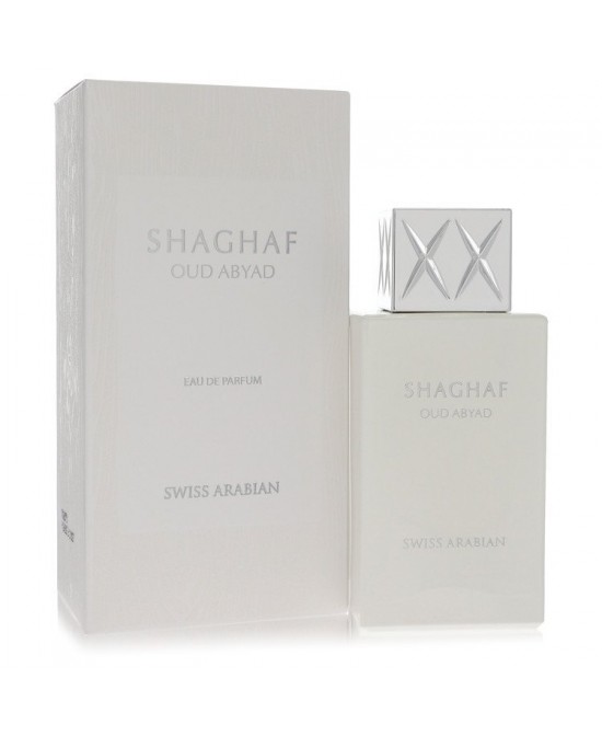 Shaghaf Oud Abyad by Swiss Arabian Eau De Parfum Spray (Unisex) 2.5 oz (Men)