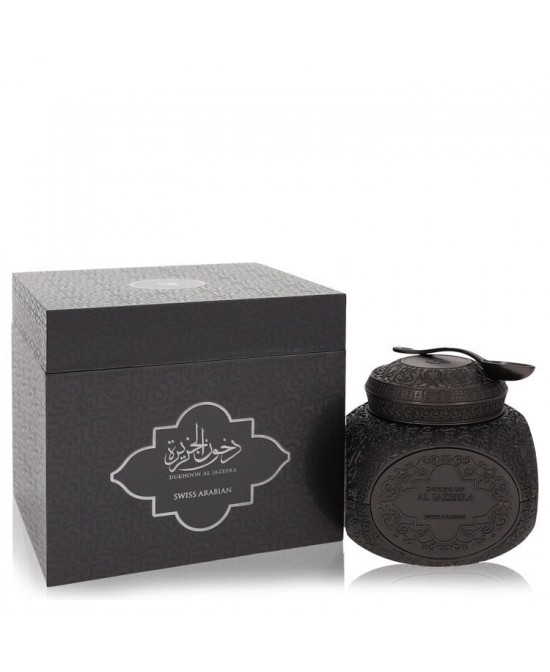 Swiss Arabian Bakhoor Dukhoon Al Jazeera by Swiss Arabian Bakhoor Incense (Unisex) 70 grams (Men)