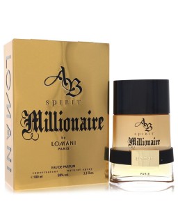 Spirit Millionaire by Lomani Eau De Parfum Spray 3.3 oz (Men)