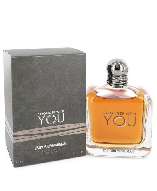 Stronger With You by Giorgio Armani Eau De Toilette Spray 5.1 oz (Men) Stronger With You by Giorgio Armani Eau De Toilette Spray 5.1 oz (Men)