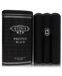 Cuba Prestige Black by Fragluxe Eau De Toilette Spray 3 oz (Men)