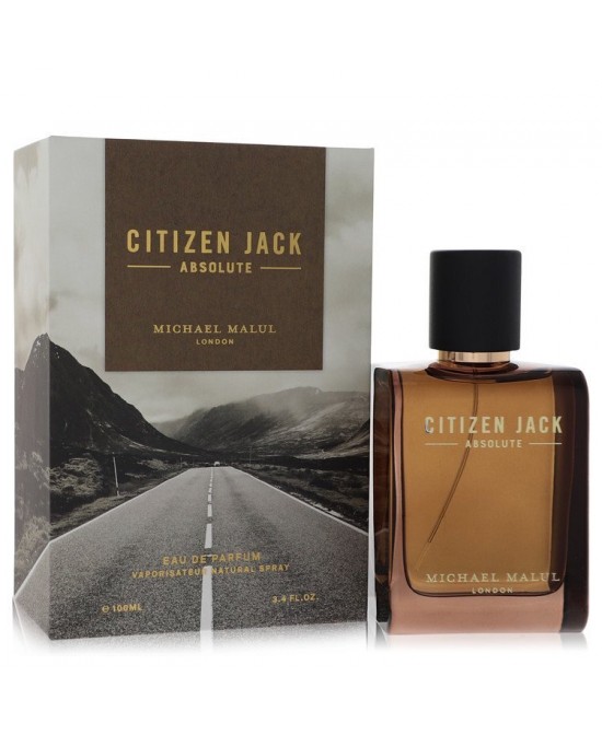 Citizen Jack Absolute by Michael Malul Eau De Parfum Spray 3.4 oz (Men)