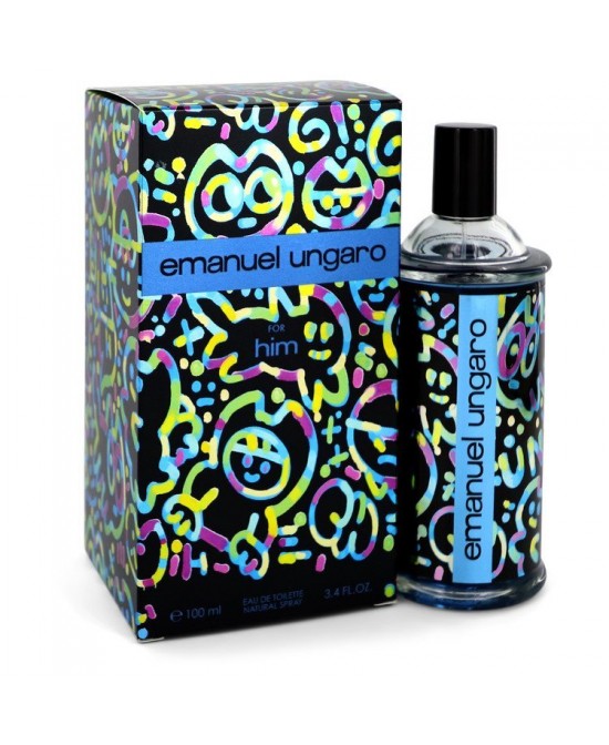 Emanuel Ungaro For Him by Ungaro Eau De Toilette Spray 3.4 oz (Men)