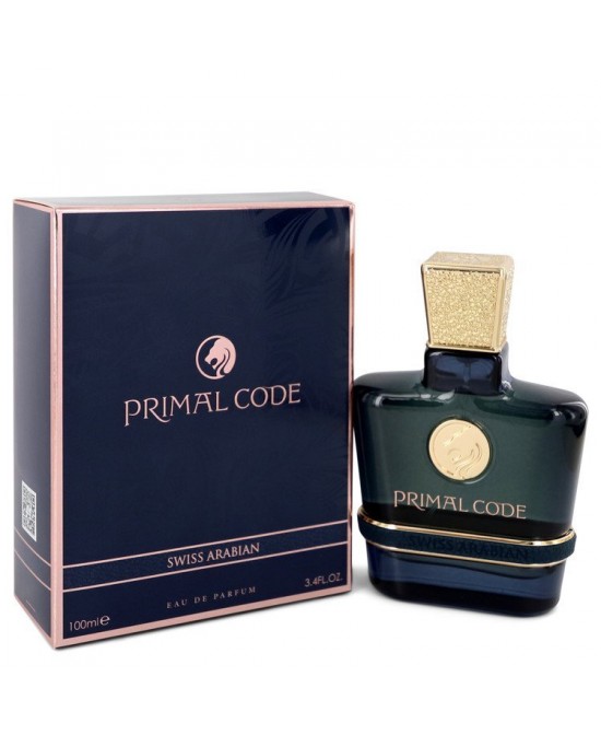 Primal Code by Swiss Arabian Eau De Parfum Spray 3.4 oz (Men)