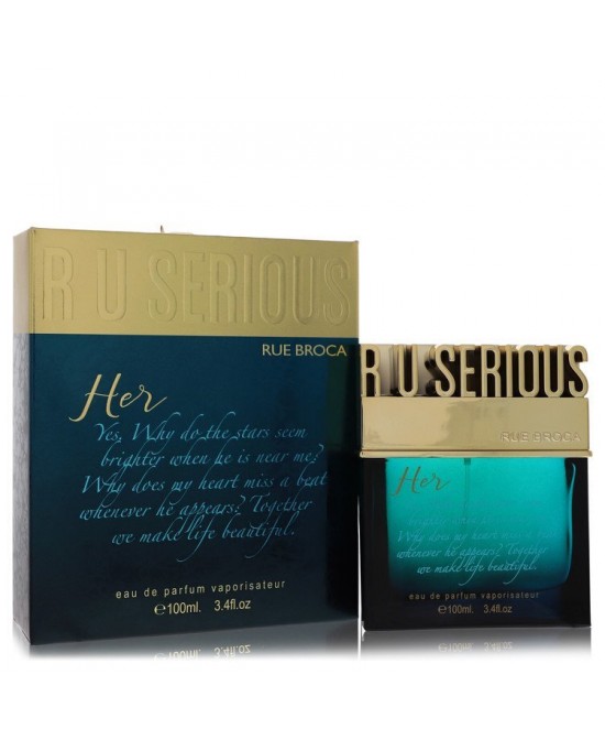 R U Serious Her by Rue Broca Eau De Parfum Spray 3.4 oz (Women)