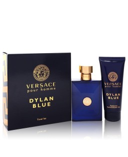 Versace Pour Homme Dylan Blue by Versace Gift Set -- 3.4 oz Eau de Toilette Spray + 3.4 oz Shower Gel (Men) Versace Pour Homme Dylan Blue by Versace Gift Set -- 3.4 oz Eau de Toilette Spray + 3.4 oz Shower Gel (Men)