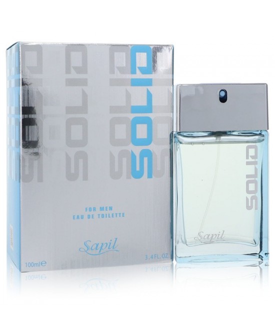 Sapil Solid by Sapil Eau De Toilette Spray 3.4 oz (Men)