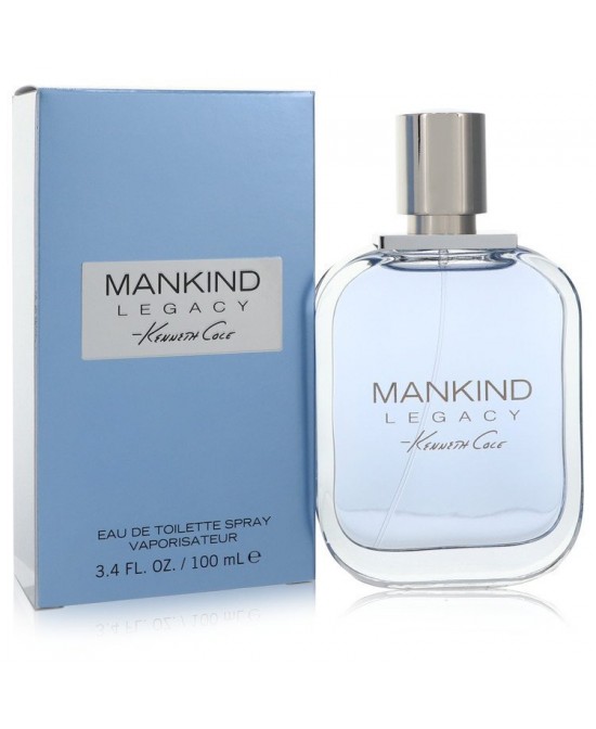 Kenneth Cole Mankind Legacy by Kenneth Cole Eau De Toilette Spray 3.4 oz (Men)
