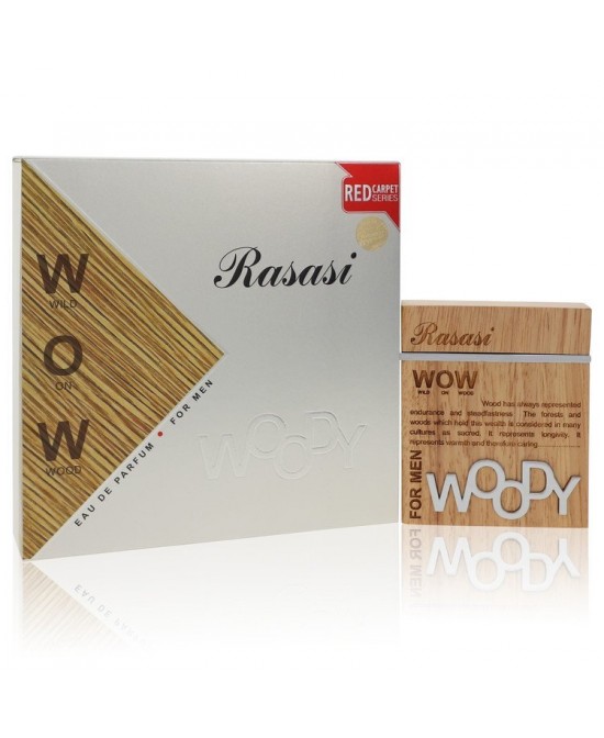 Rasasi Woody by Rasasi Eau De Parfum Spray 2 oz (Men)