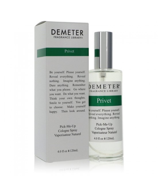 Demeter Privet by Demeter Cologne Spray (Unisex) 4 oz (Men)