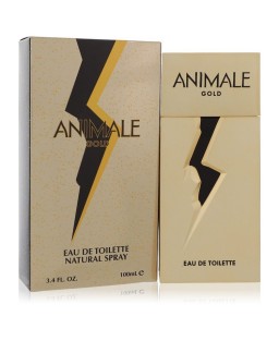 Animale Gold by Animale Eau De Toilette Spray 3.4 oz (Men)