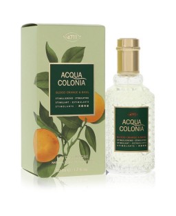 4711 Acqua Colonia Blood Orange & Basil by 4711 Eau De Cologne Spray (Unisex) 1.7 oz (Women)