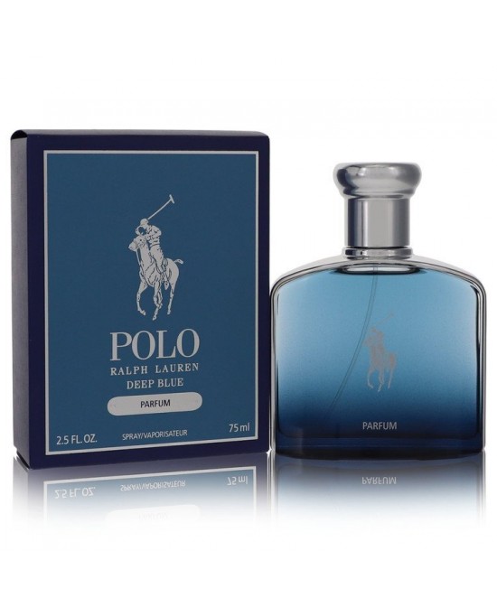 Polo Deep Blue by Ralph Lauren Parfum Spray 2.5 oz (Men)