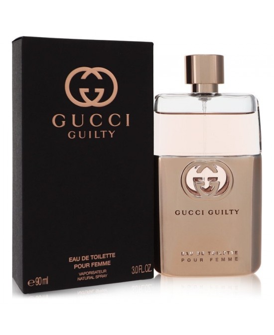 Gucci Guilty Pour Femme by Gucci Eau De Toilette Spray 3 oz (Women) Gucci Guilty Pour Femme by Gucci Eau De Toilette Spray 3 oz (Women)