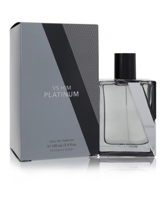 Vs Him Platinum by Victoria's Secret Eau De Parfum Spray 3.4 oz (Men)