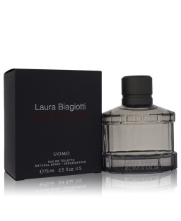 Romamor Uomo by Laura Biagiotti Eau De Toilette Spray 2.5 oz (Men)