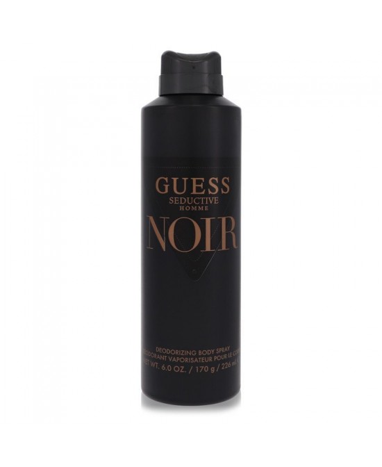 Guess Seductive Homme Noir by Guess Body Spray 6 oz (Men)
