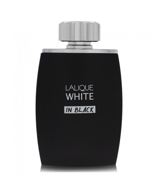 Lalique White In Black by Lalique Eau De Parfum Spray (Unboxed) 4.2 oz (Men)