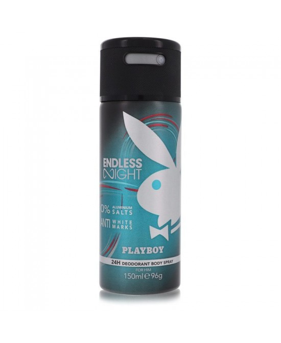 Playboy Endless Night by Playboy Deodorant Spray 5 oz (Men)