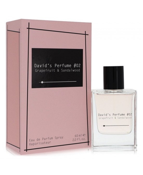 David's Perfume #02 Grapefruit & Sandalwood by David Dobrik Eau De Parfum Spray (Unisex) 2.0 oz (Women)