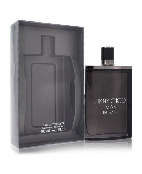 Jimmy Choo Man Intense by Jimmy Choo Eau De Toilette Spray 6.7 oz (Men)