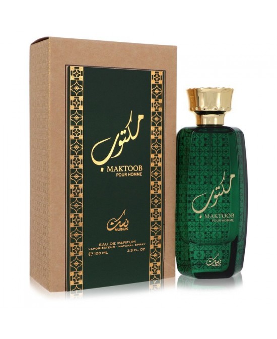 Nusuk Maktoob by Nusuk Eau De Parfum Spray 3.3 oz (Men)