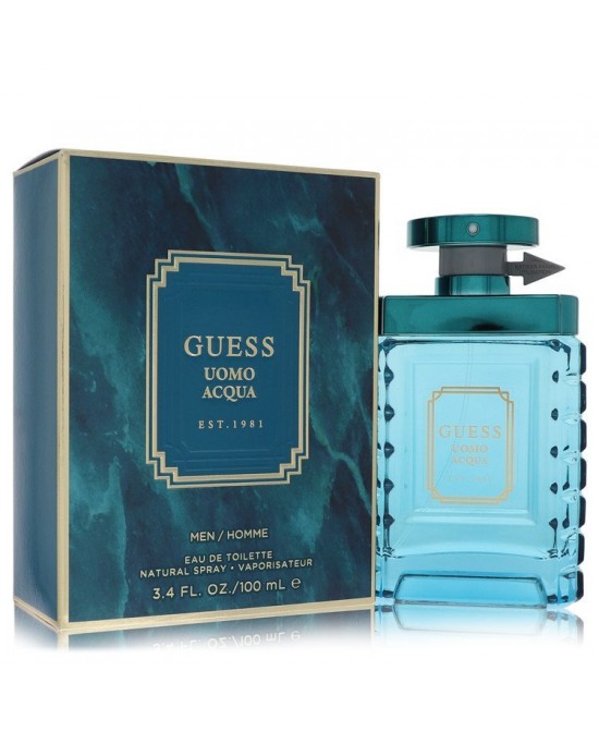 Guess Uomo Acqua by Guess Eau De Toilette Spray 3.4 oz (Men)