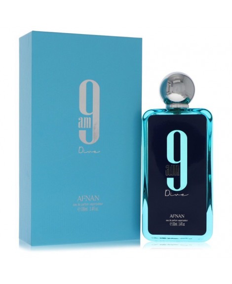 Afnan 9Am Dive by Afnan Eau De Parfum Spray (Unisex) 3.4 oz (Men) Afnan 9Am Dive by Afnan Eau De Parfum Spray (Unisex) 3.4 oz (Men)