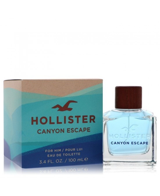 Hollister Canyon Escape by Hollister Eau De Toilette Spray 3.4 oz (Men)