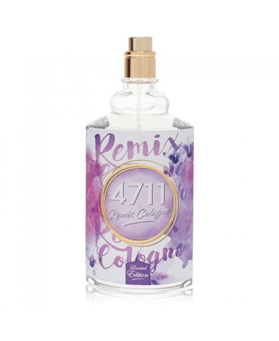 4711 Remix Lavender by 4711 Eau De Cologne Spray (Unixsex Tester) 3.4 oz (Men)