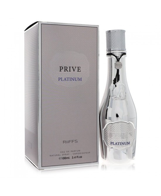 Riiffs Prive Platinum by Riiffs Eau De Parfum Spray 3.4 oz (Men)