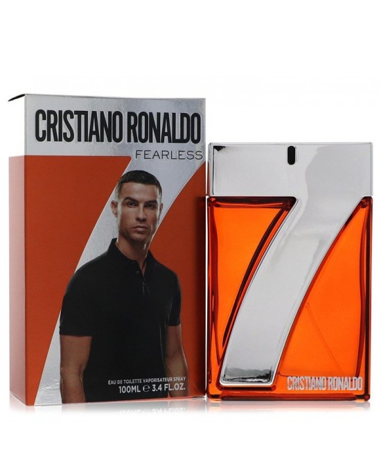 Cristiano Ronaldo CR7 Fearless by Cristiano Ronaldo Eau De Toilette Spray 3.4 oz (Men)
