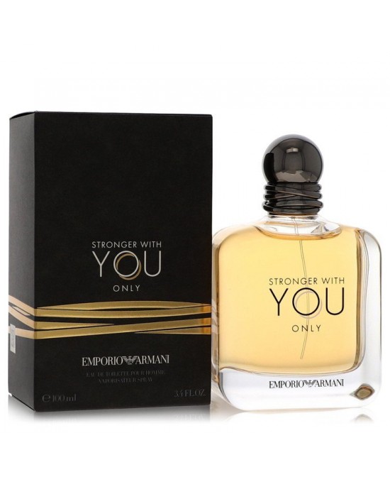 Stronger With You Only by Giorgio Armani Eau De Toilette Spray 3.4 oz (Men) Stronger With You Only by Giorgio Armani Eau De Toilette Spray 3.4 oz (Men)