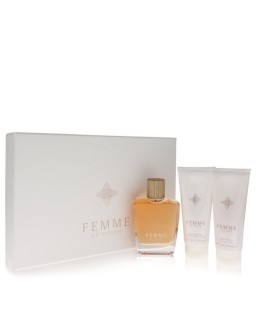 Usher Femme by Usher Gift Set -- 3.4 oz Eau De Parfum Spray + 3.4 oz Body Lotion + 3.4 oz Shower Gel (Women)