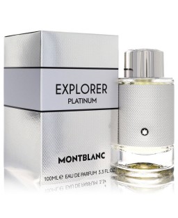 Montblanc Explorer Platinum by Mont Blanc Eau De Parfum Spray 3.4 oz (Men)