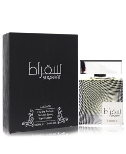 Lattafa Suqraat by Lattafa Eau De Parfum Spray 3.4 oz (Men)