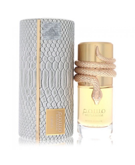 Lattafa Musamam White Intense by Lattafa Eau De Parfum Spray (Unisex) 3.4 oz (Men)