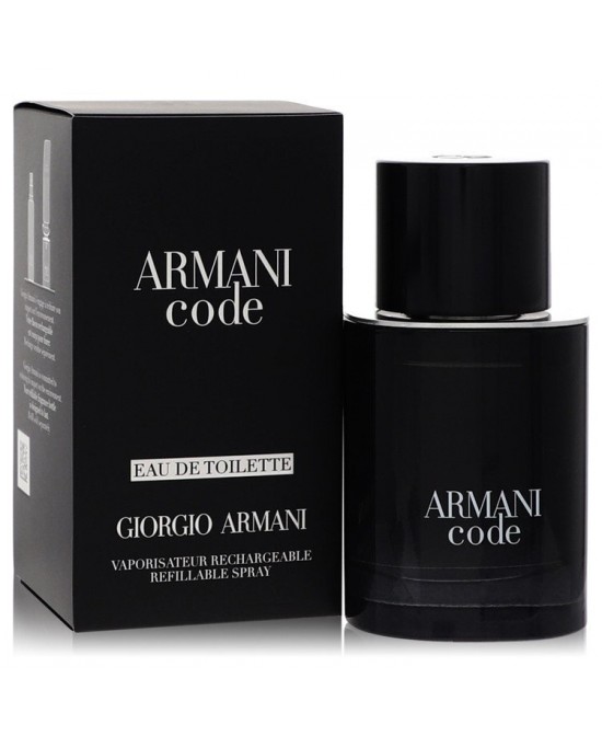 Armani Code by Giorgio Armani Eau De Toilette Spray Refillable 1.7 oz (Men)