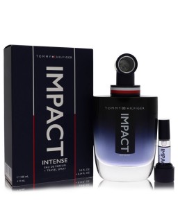 Tommy Hilfiger Impact Intense by Tommy Hilfiger Eau De Parfum Spray + 0.14 Travel Spray 3.4 oz (Men)